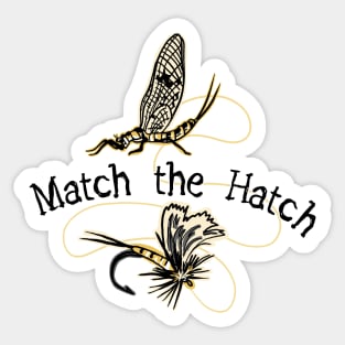 Match the Hatch Flyfishing Sticker